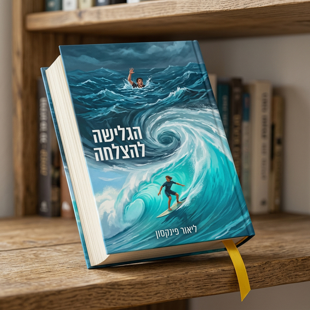 עטיפת הספר הגלישה להצלחה